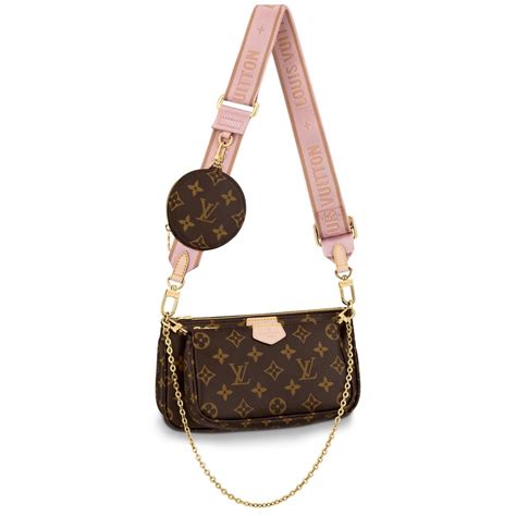 louis vuitton multi pochette black and white|louis vuitton pochette crossbody.